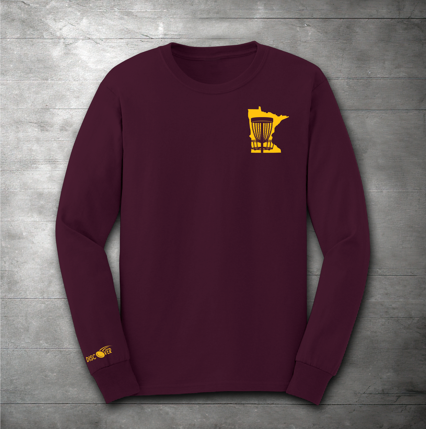 Minnesota State Basket Disc Golf Long Sleeve