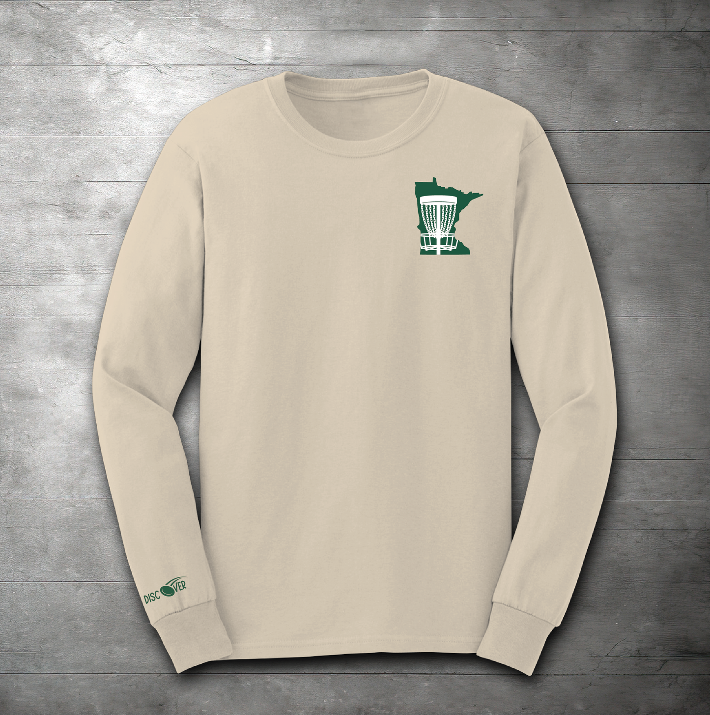 Minnesota State Basket Disc Golf Long Sleeve