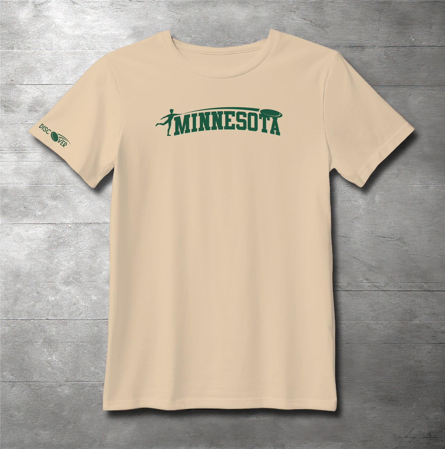 Minnesota State Throw Disc Golf T-shirt