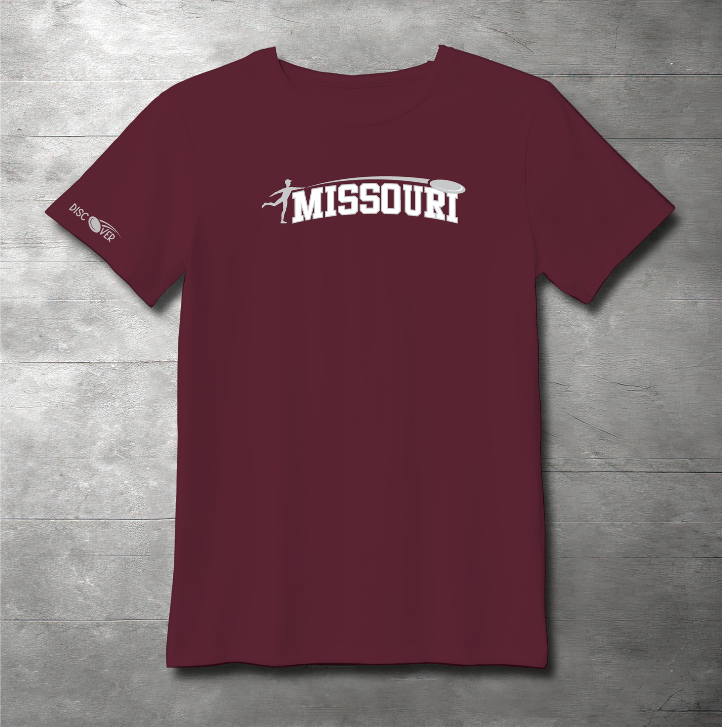 Missouri State Throw Disc Golf T-shirt