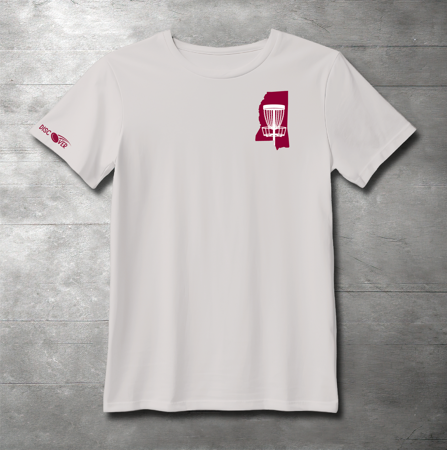 Mississippi State Basket Disc Golf T-shirt