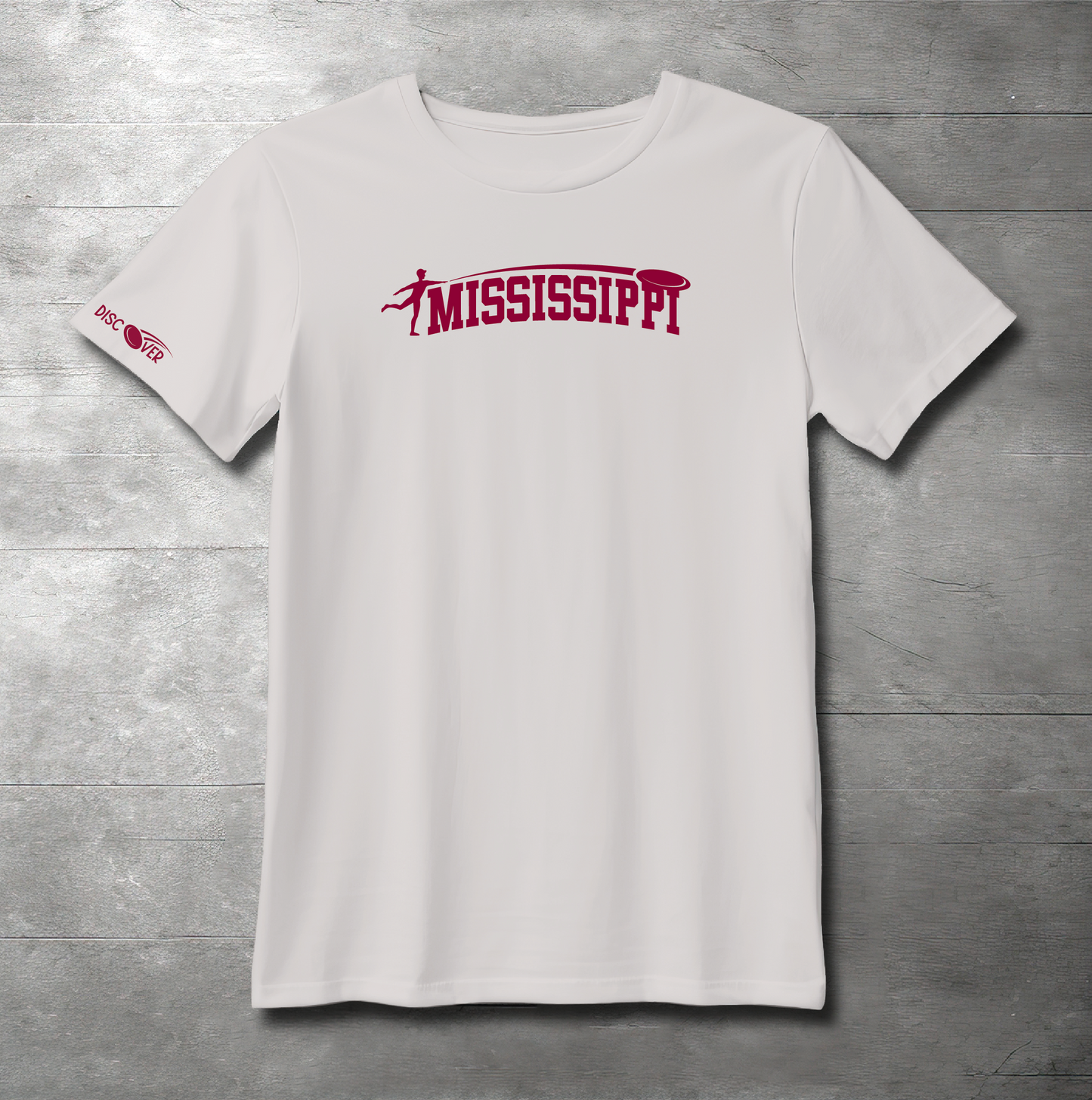 Mississippi State Throw Disc Golf T-shirt