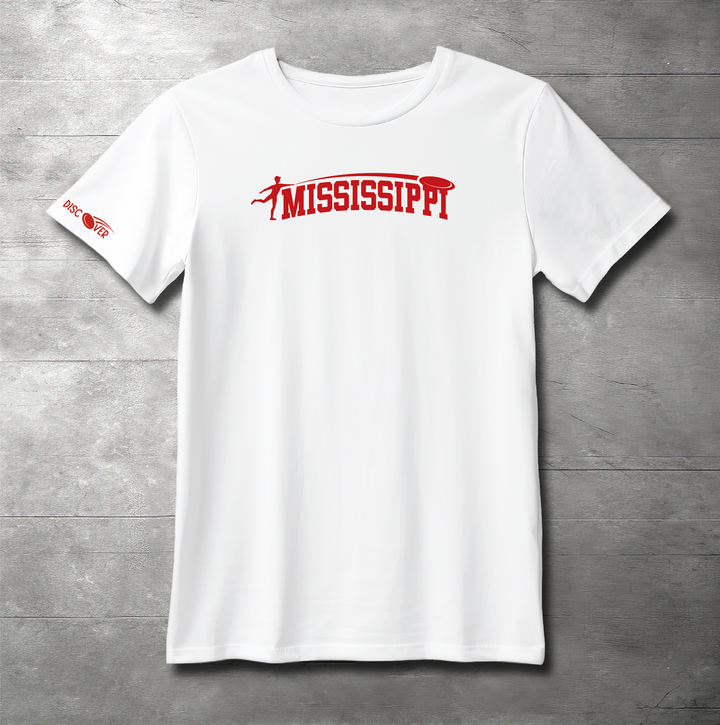 Mississippi State Throw Disc Golf T-shirt