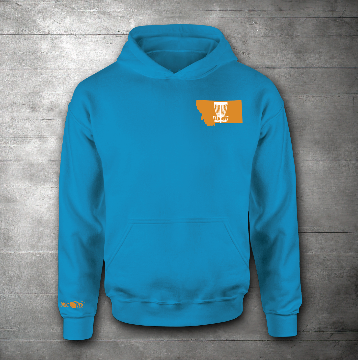 Montana State Basket Disc Golf Sweatshirt