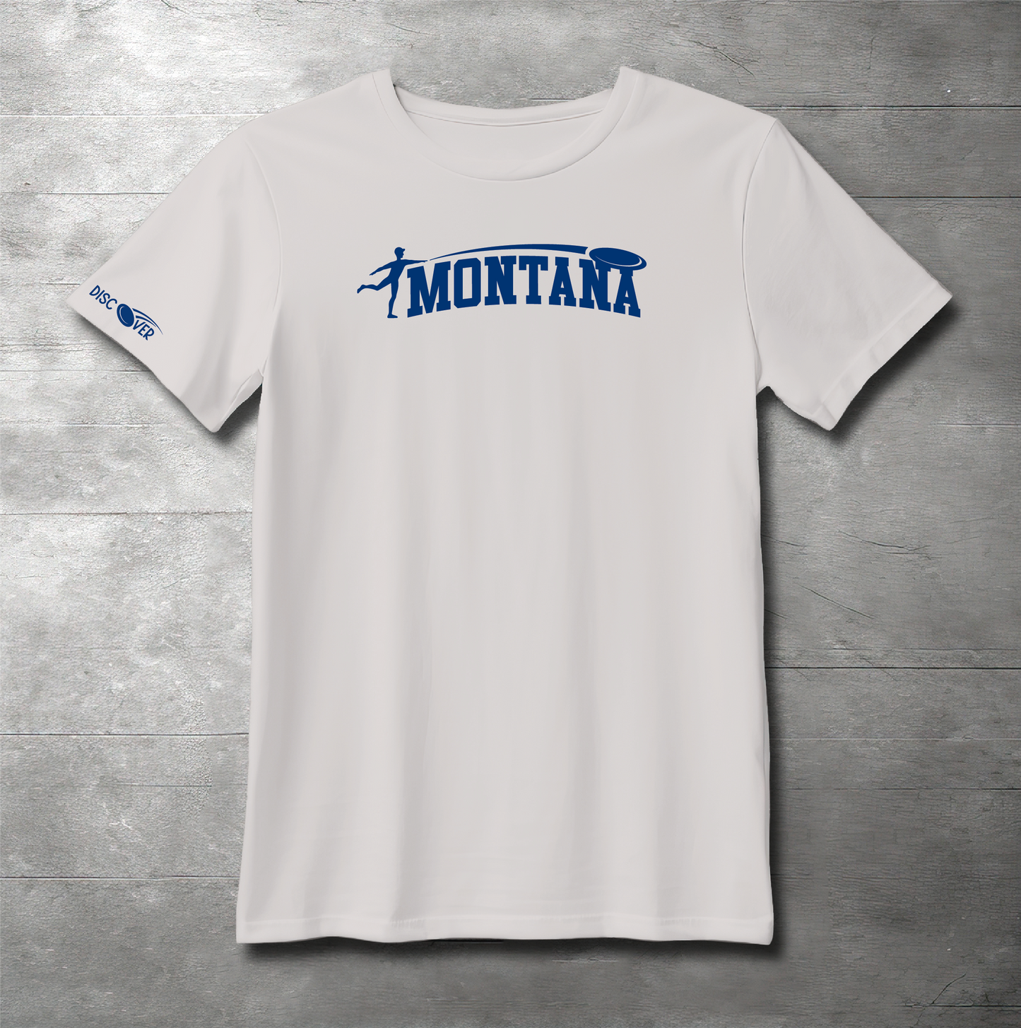 Montana State Throw Disc Golf T-shirt
