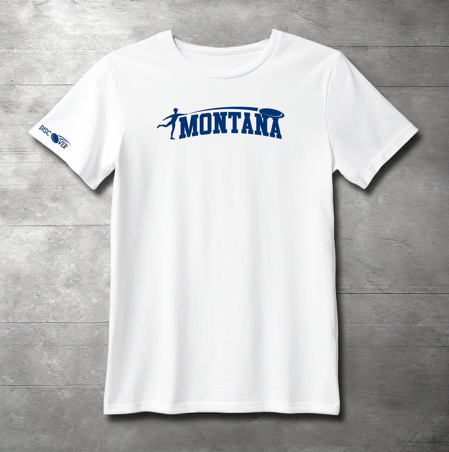 Montana State Throw Disc Golf T-shirt