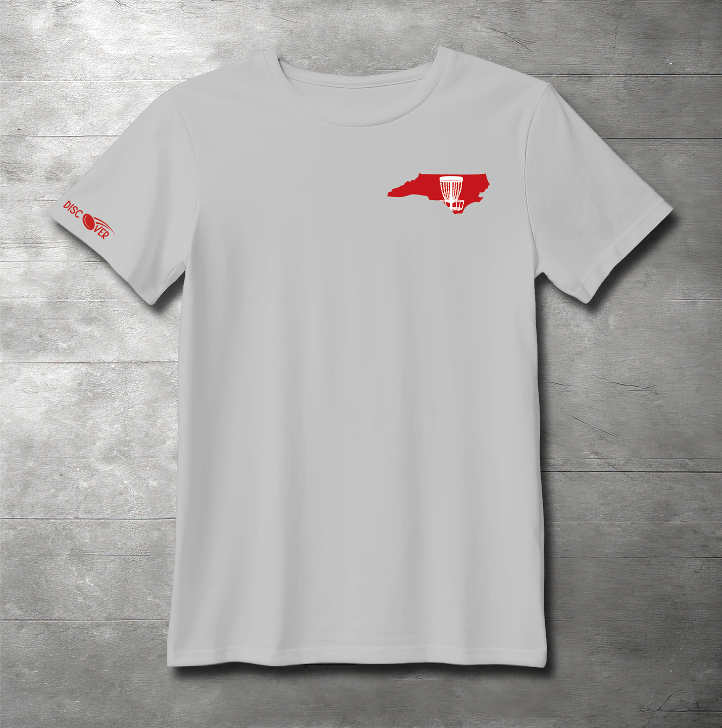 North Carolina State Basket Disc Golf T-shirt