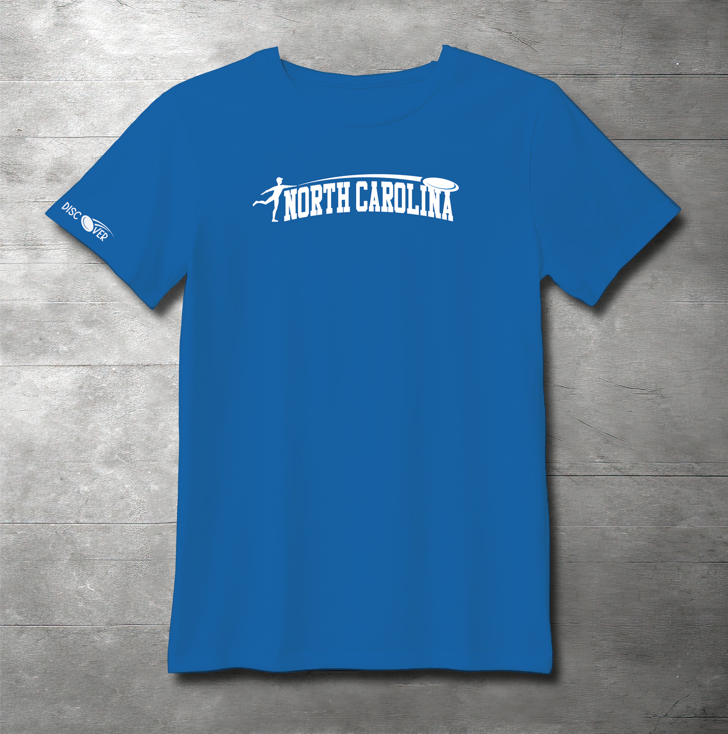 North Carolina State Throw Disc Golf T-shirt