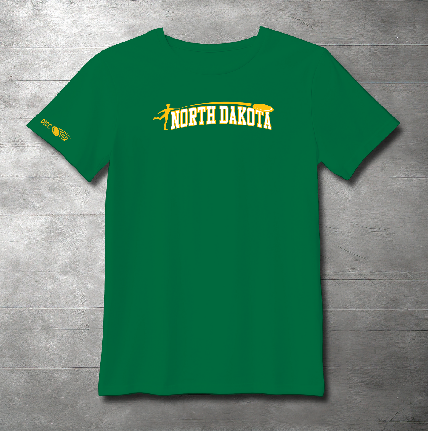 North Dakota State Throw Disc Golf T-shirt