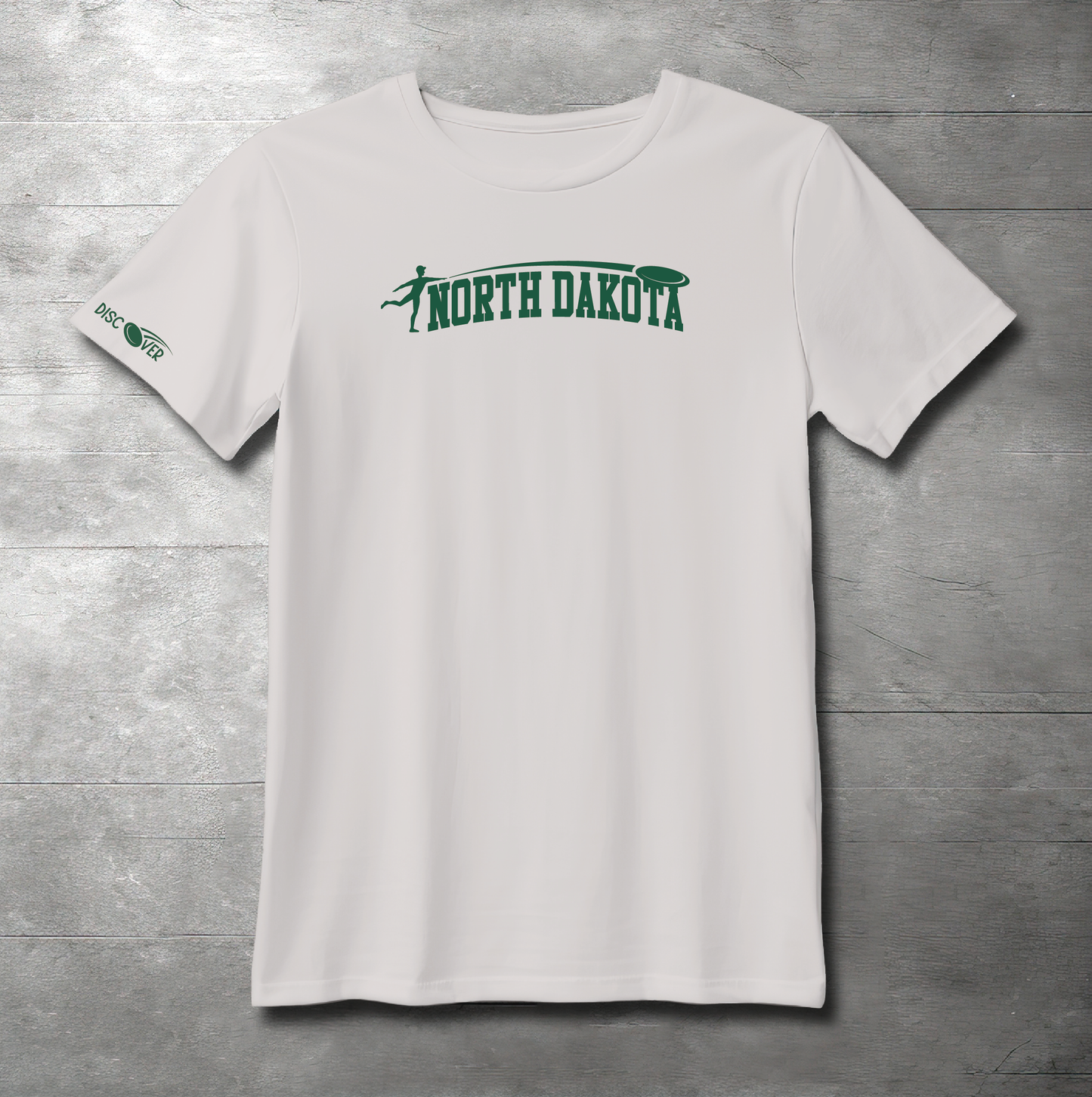North Dakota State Throw Disc Golf T-shirt