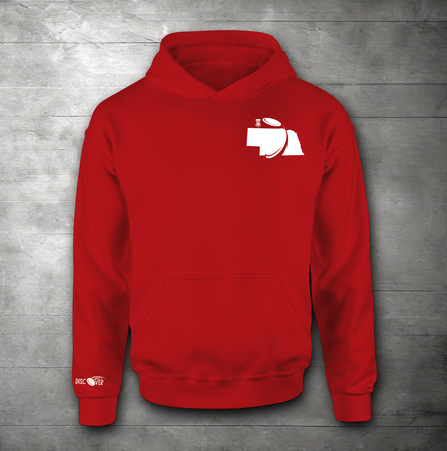 Nebraska State Disc Golf Sweatshirt