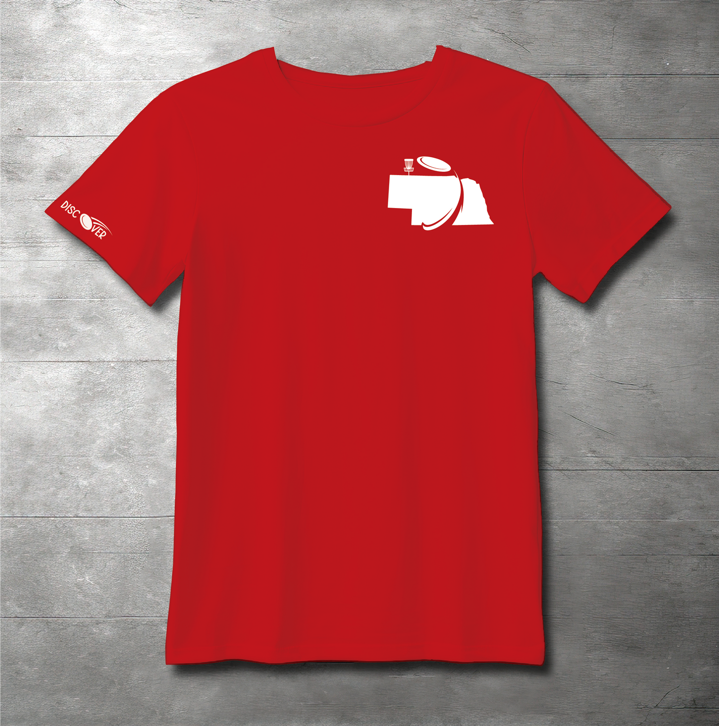 Nebraska State Disc Golf T-shirt