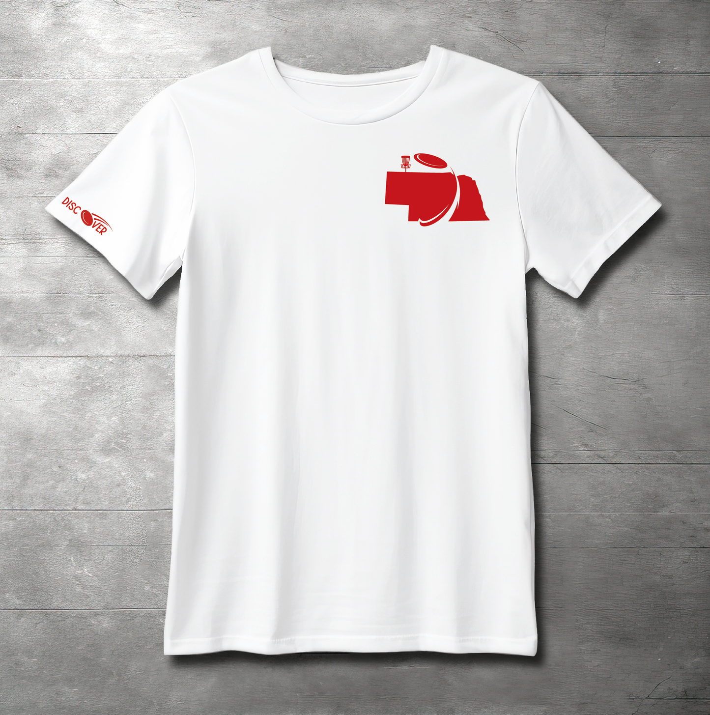 Nebraska State Disc Golf T-shirt