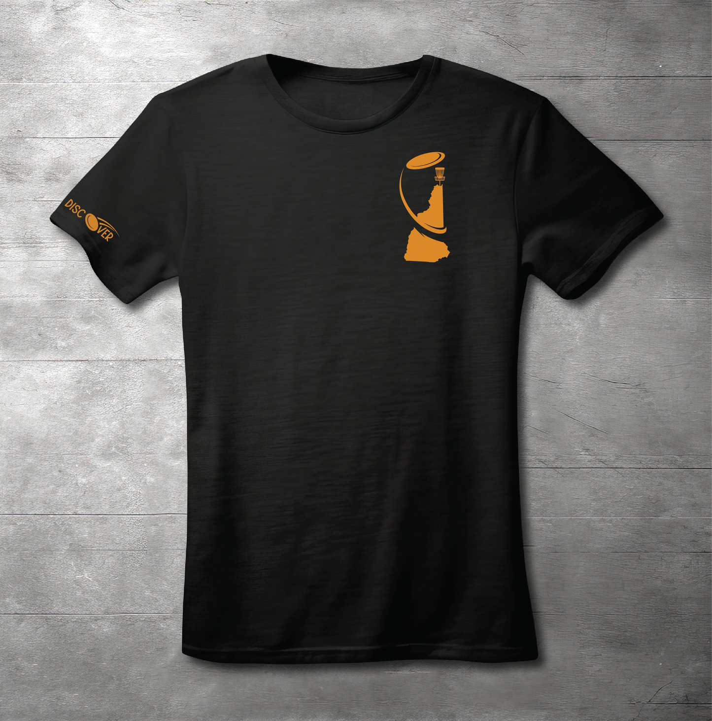 New Hampshire State Disc Golf T-shirt