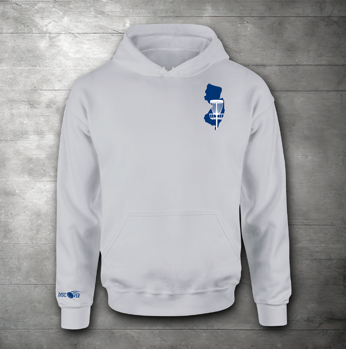 New Jersey State Basket Disc Golf Sweatshirt