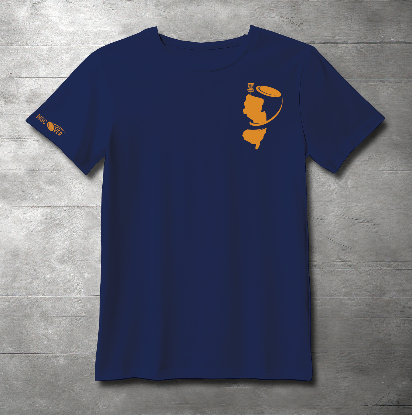 New Jersey State Disc Golf T-shirt