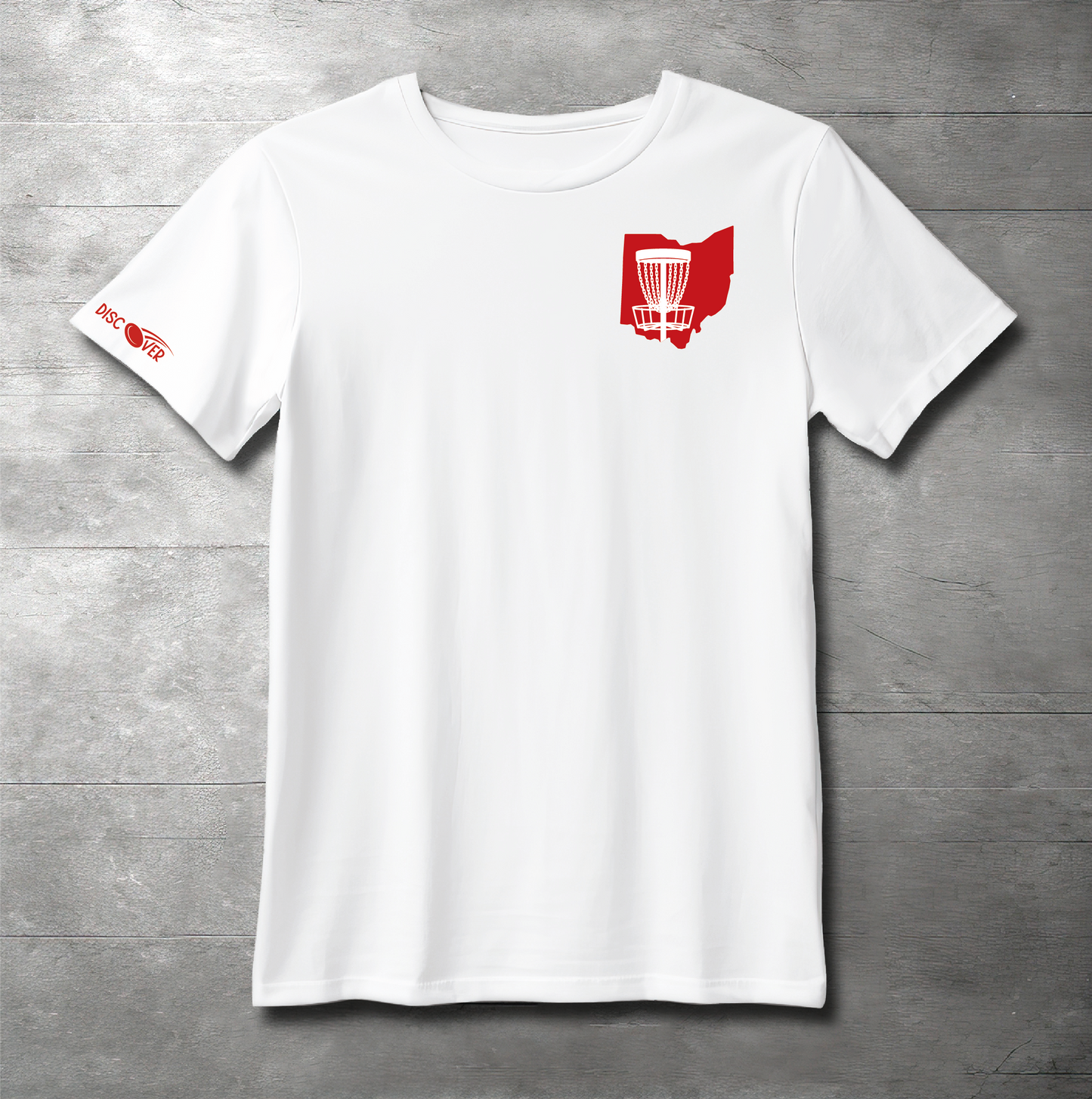 Ohio State Basket Disc Golf T-shirt