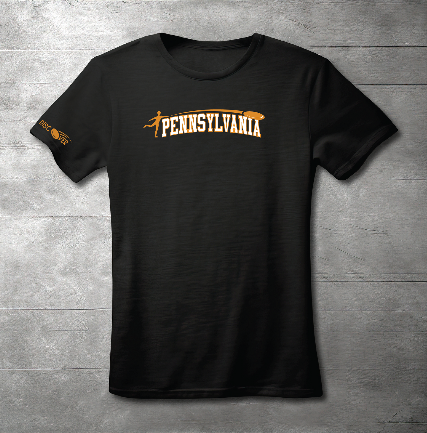 Pennsylvania State Throw Disc Golf T-shirt