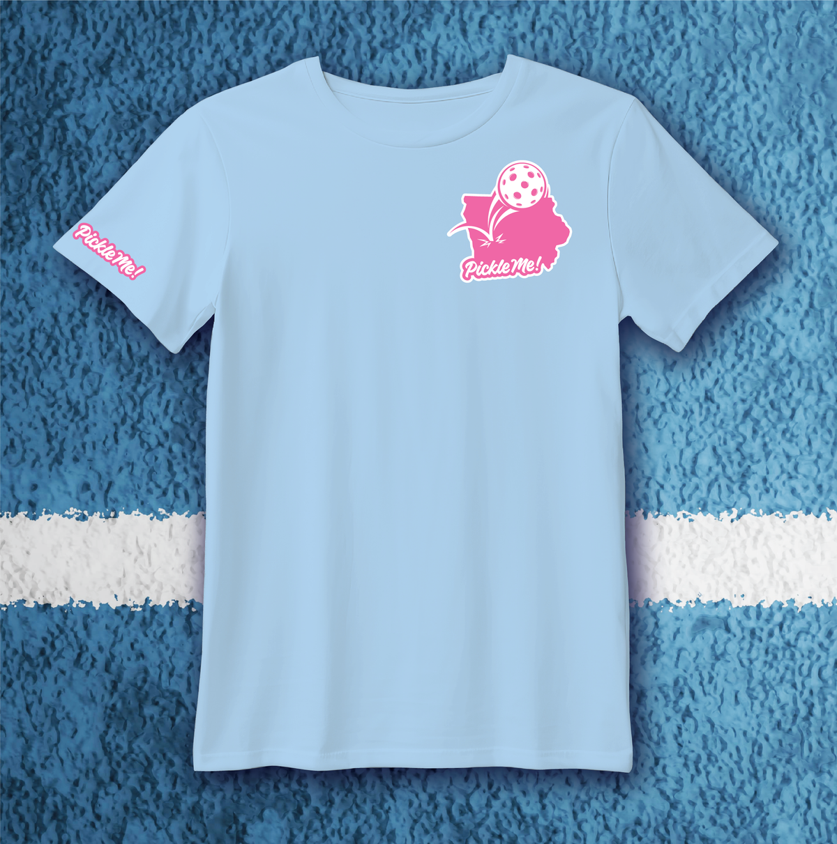 Pickle Me Iowa Baby Blue T-Shirt