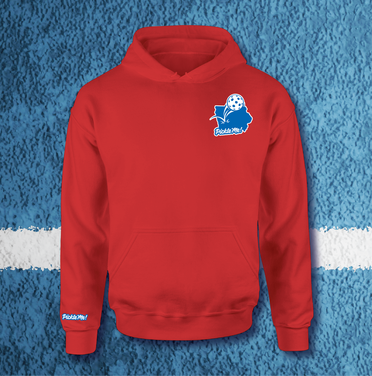 Pickle Me Iowa Red Sweatshirt