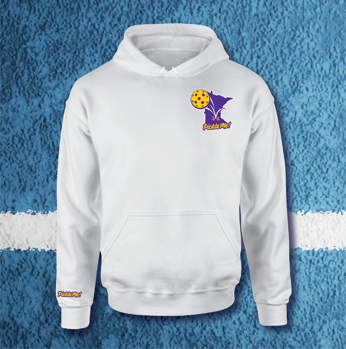 Pickle Me Minnesota White Sweatshirt