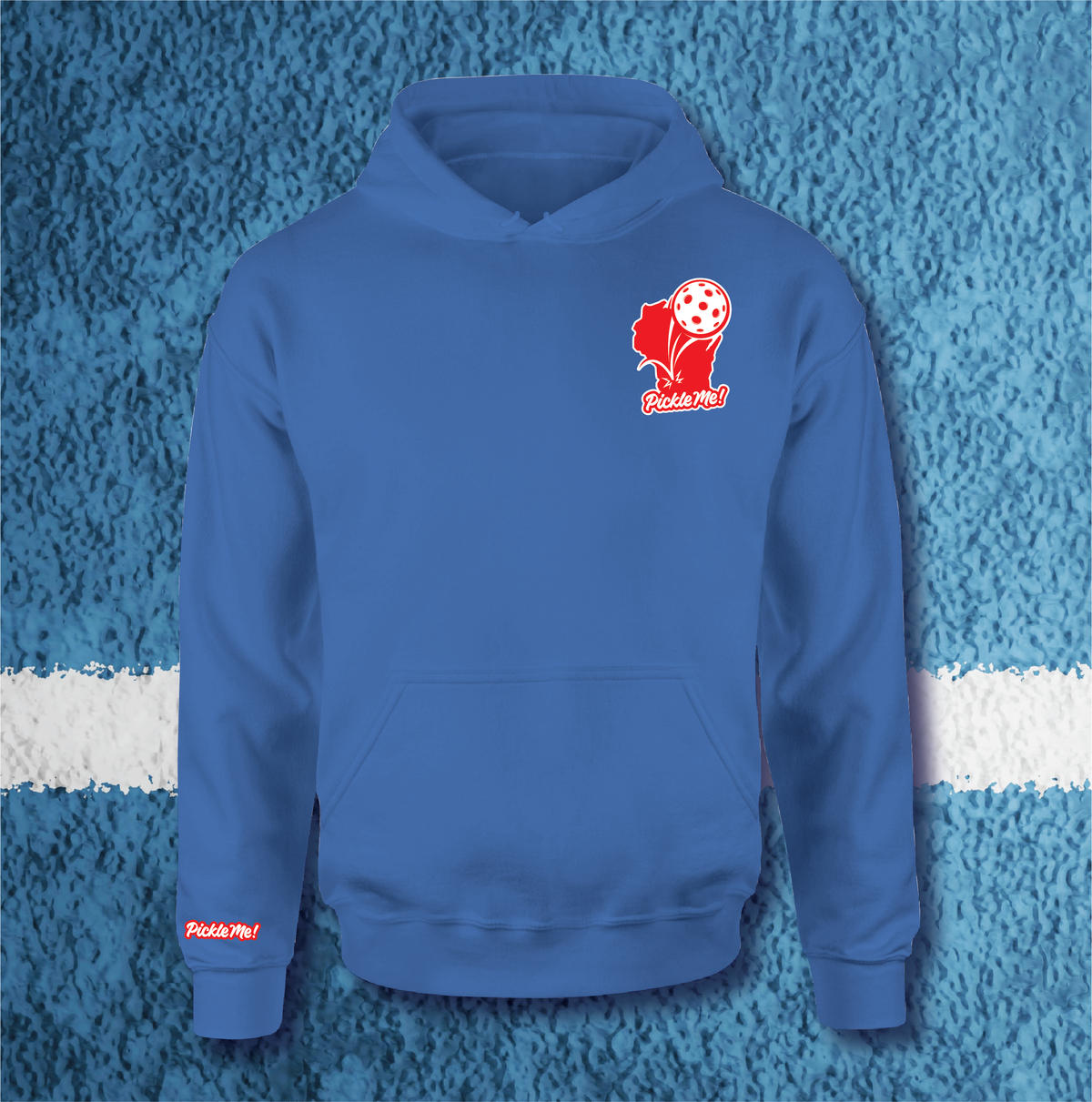Pickle Me Wisconsin Blue Sweatshirt
