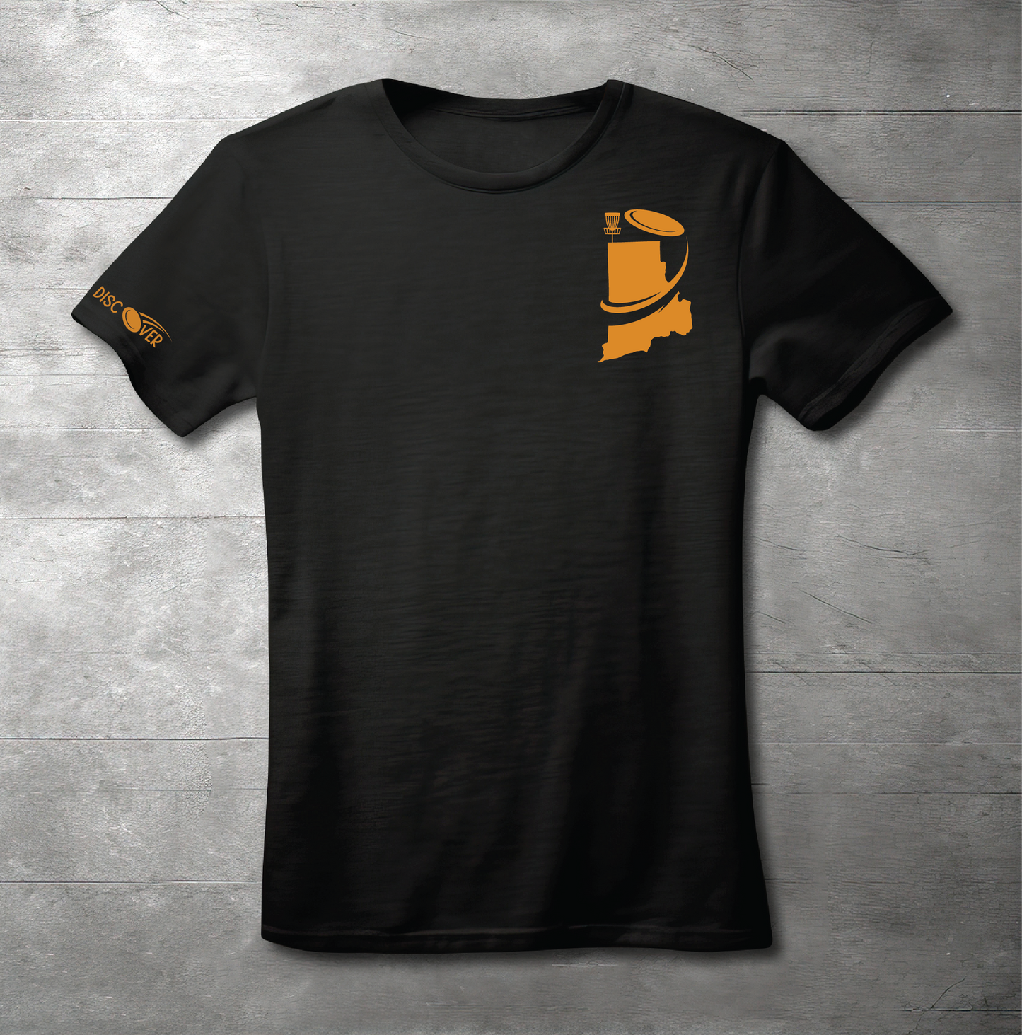 Rhode Island State Disc Golf T-shirt
