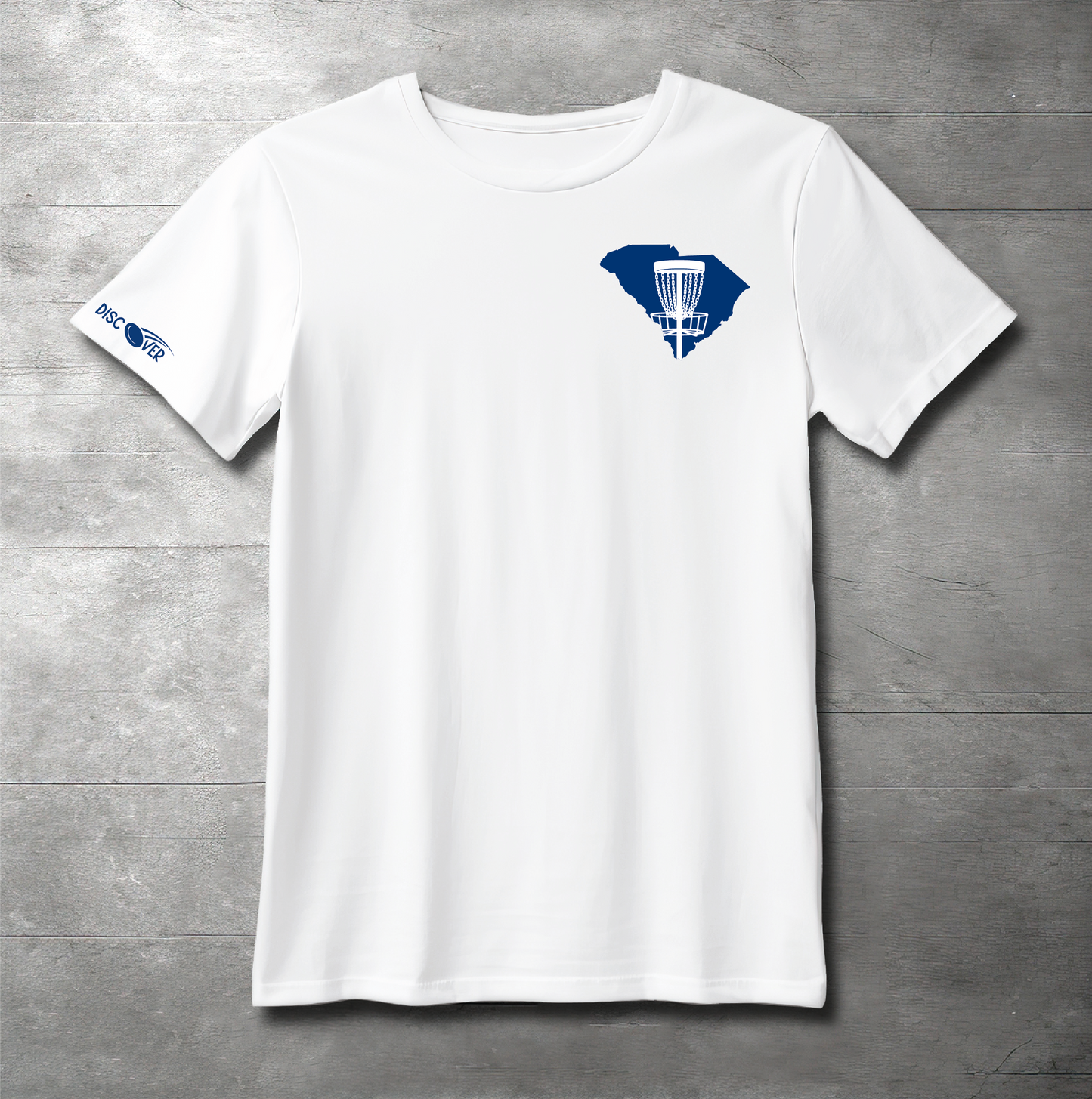 South Carolina State Basket Disc Golf T-shirt