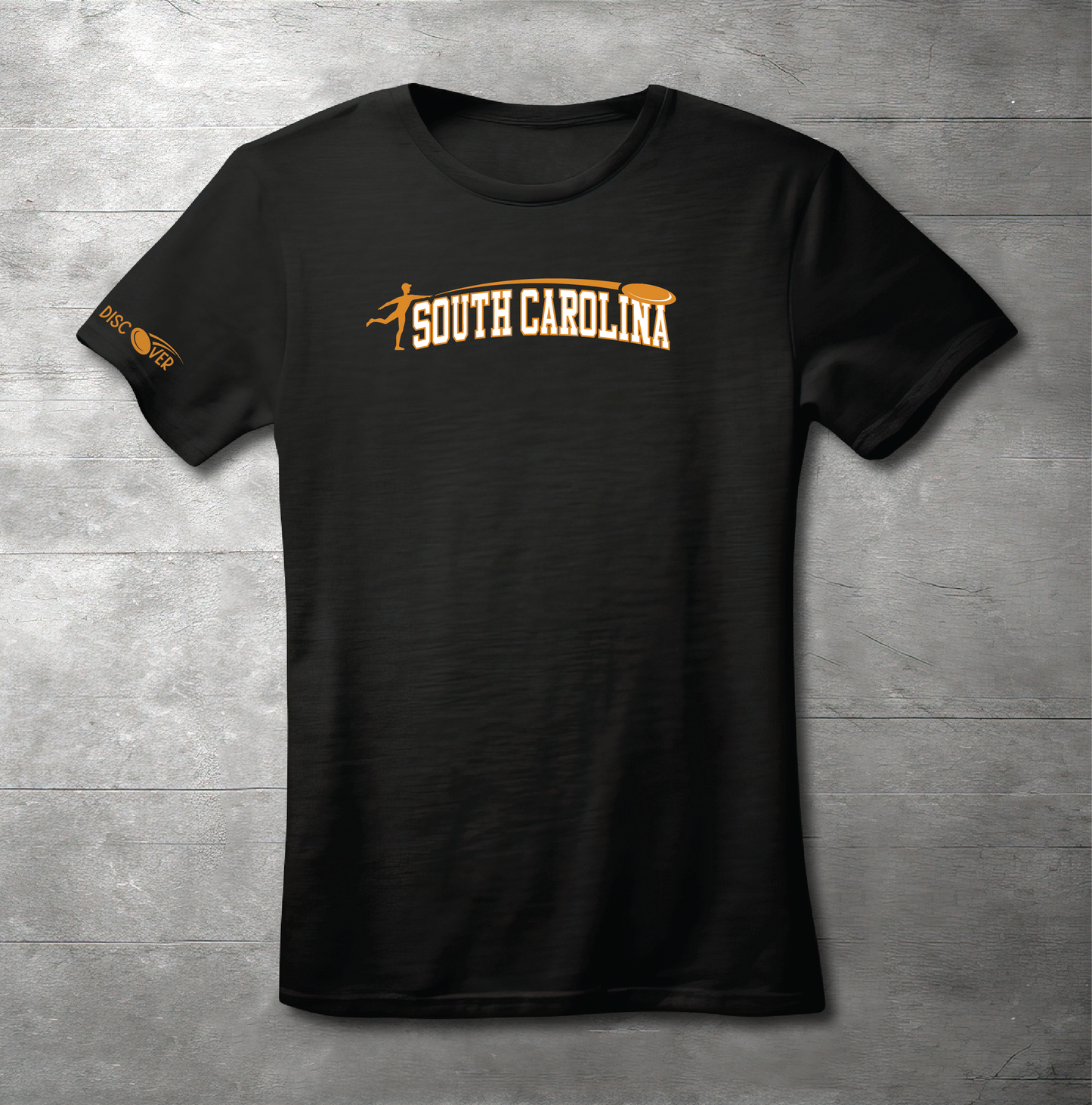 South Carolina State Throw Disc Golf T-shirt