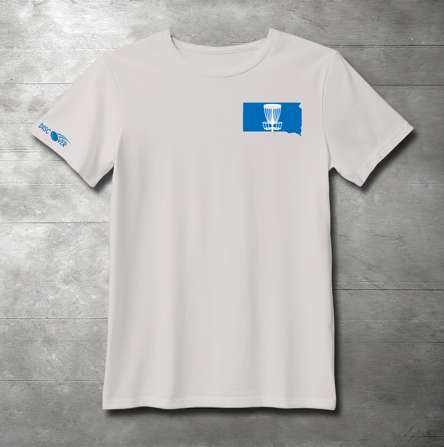 South Dakota State Basket Disc Golf T-shirt