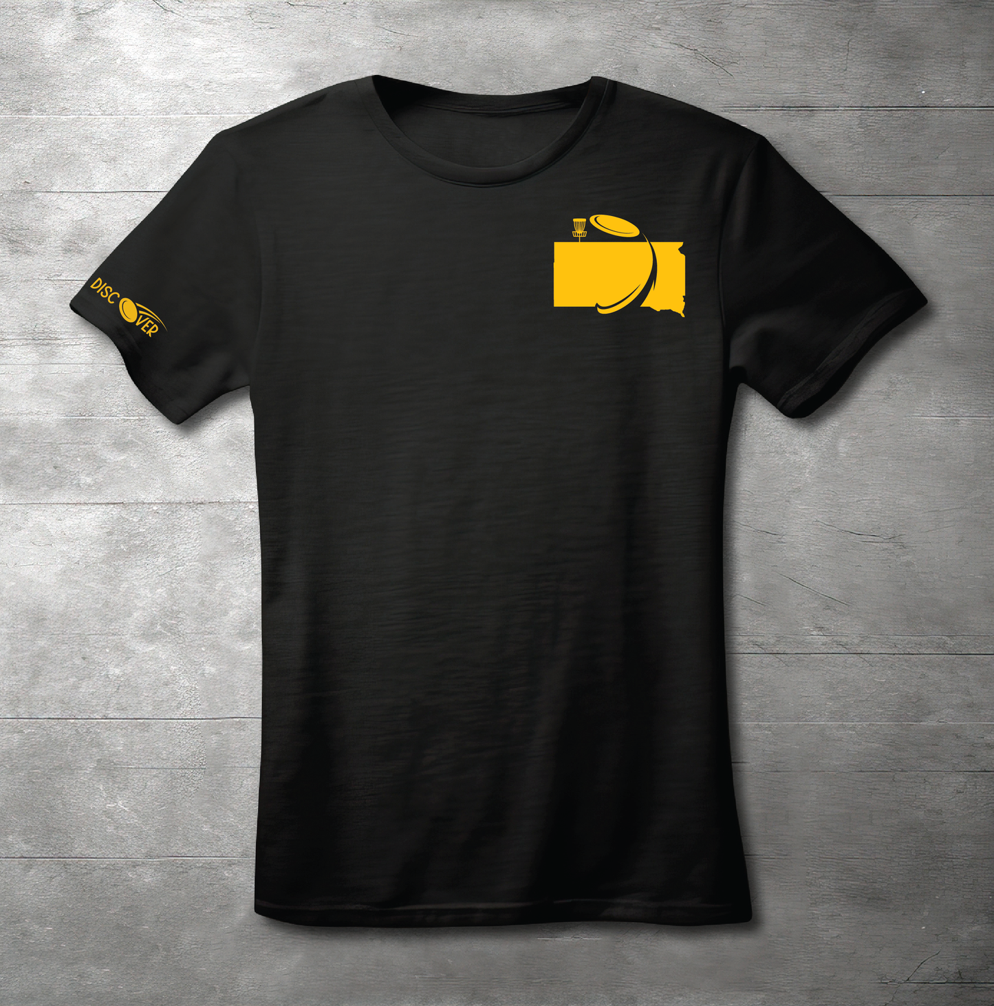South Dakota State Throw Disc Golf T-shirt