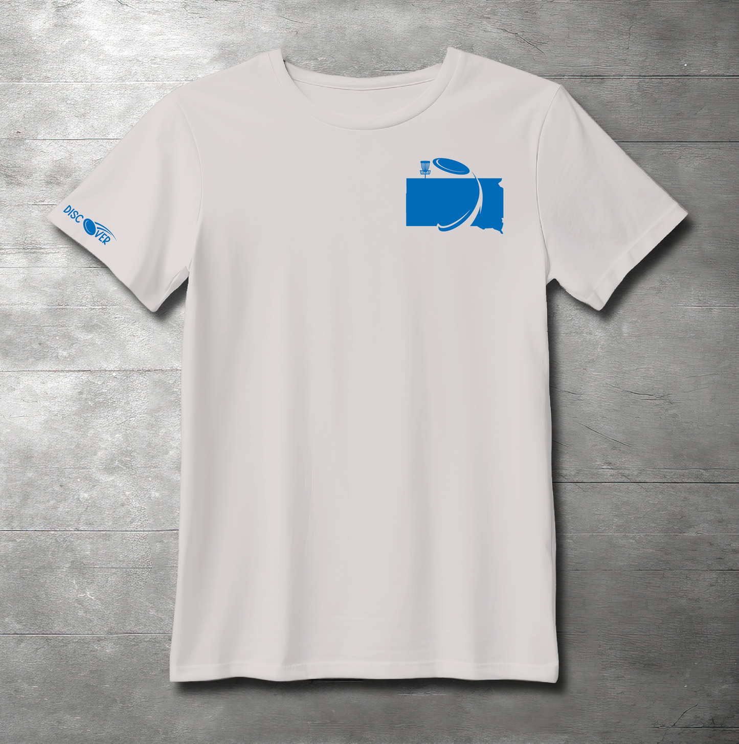 South Dakota State Throw Disc Golf T-shirt