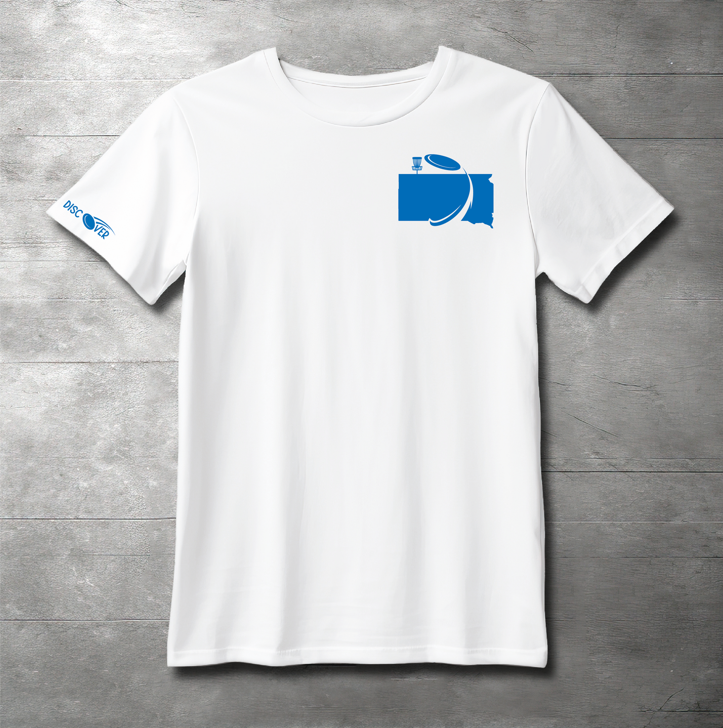 South Dakota State Throw Disc Golf T-shirt
