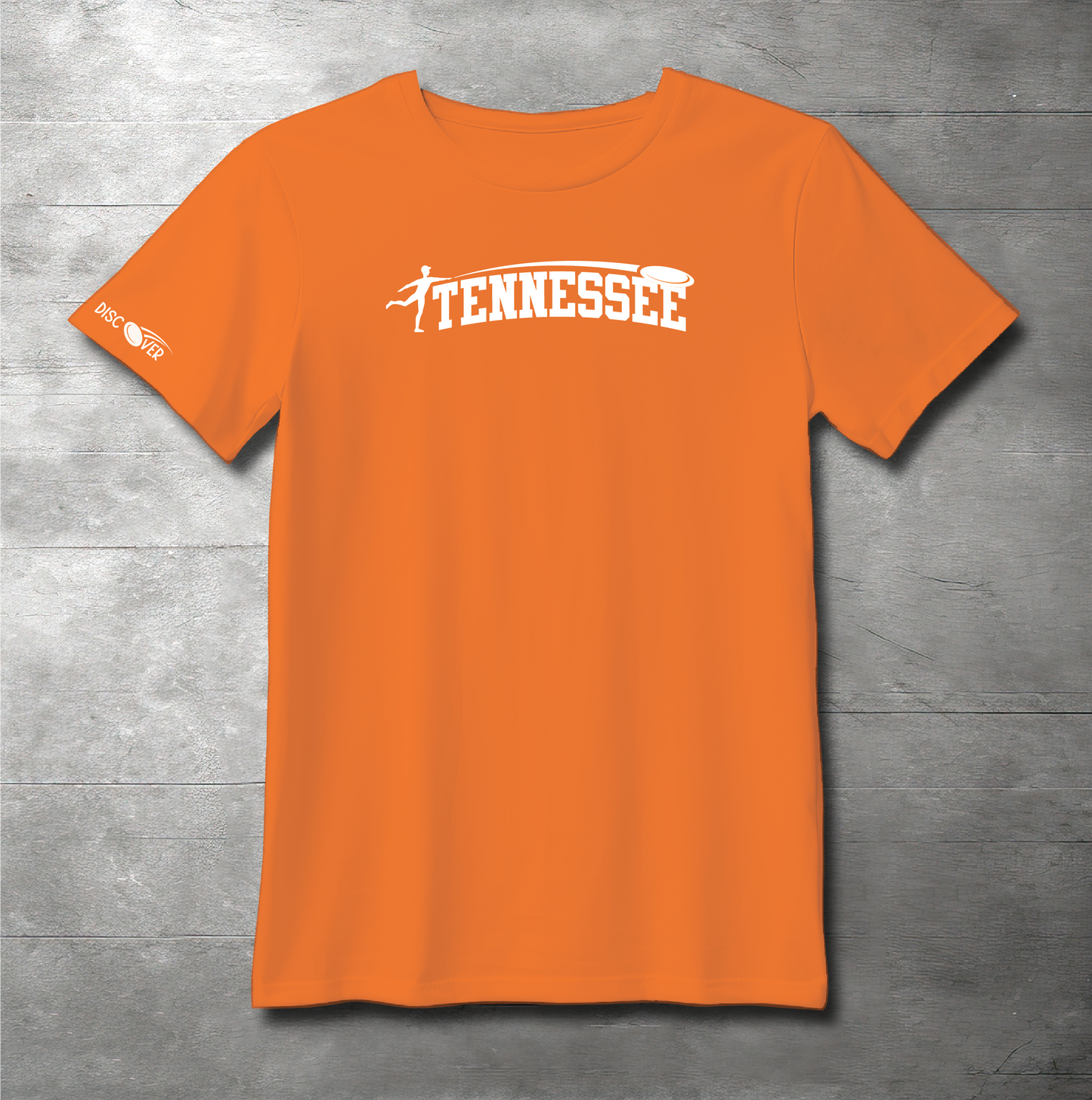 Tennessee State Throw Disc Golf T-shirt