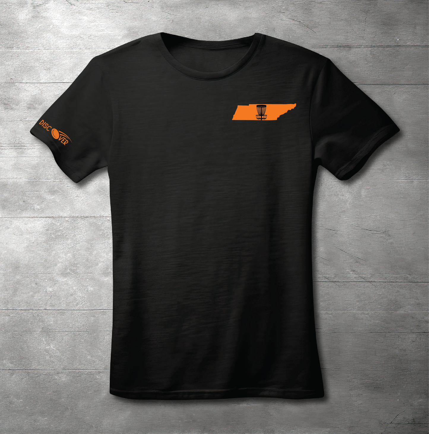 Tennessee State Basket Disc Golf T-shirt