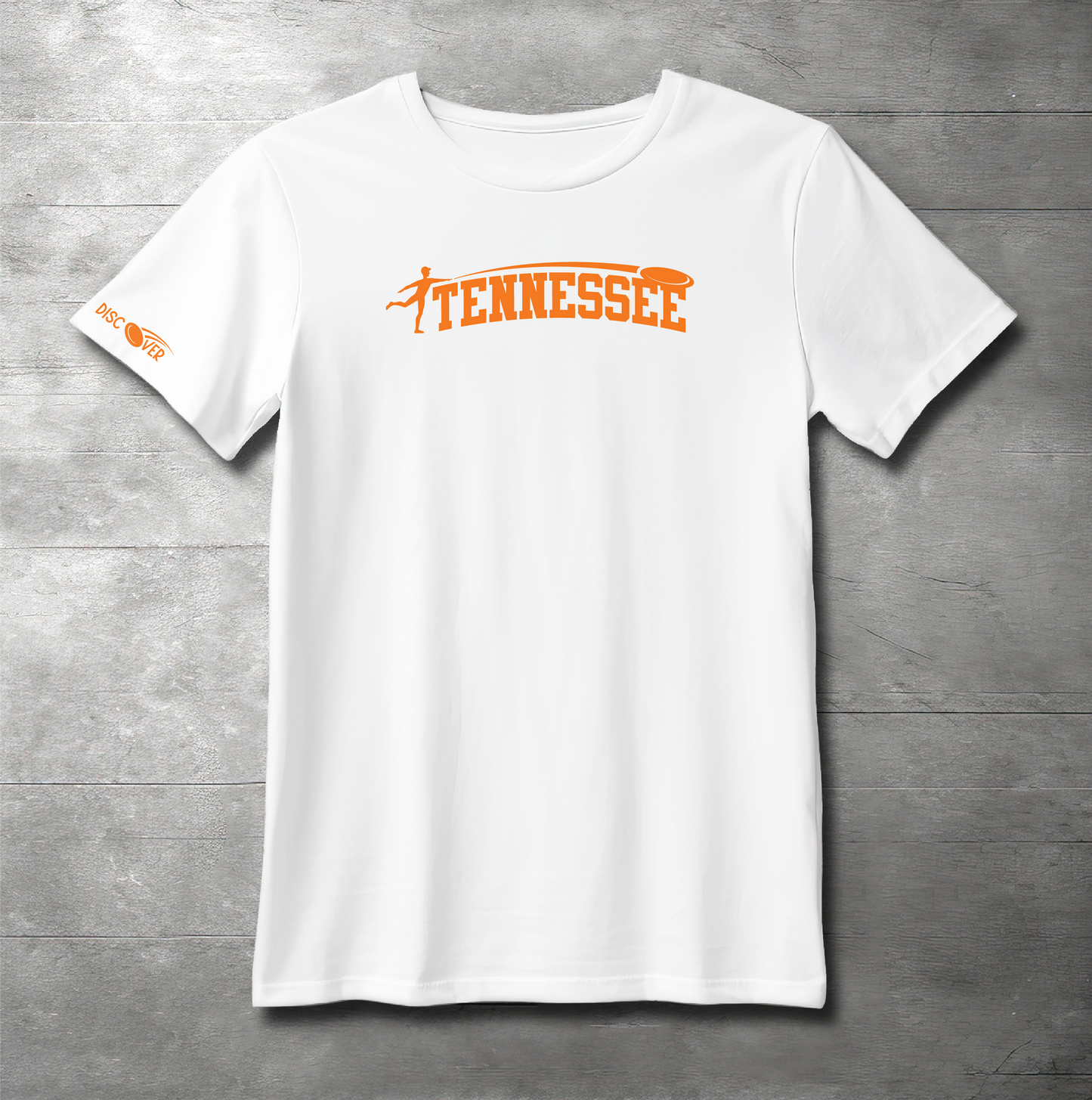 Tennessee State Throw Disc Golf T-shirt
