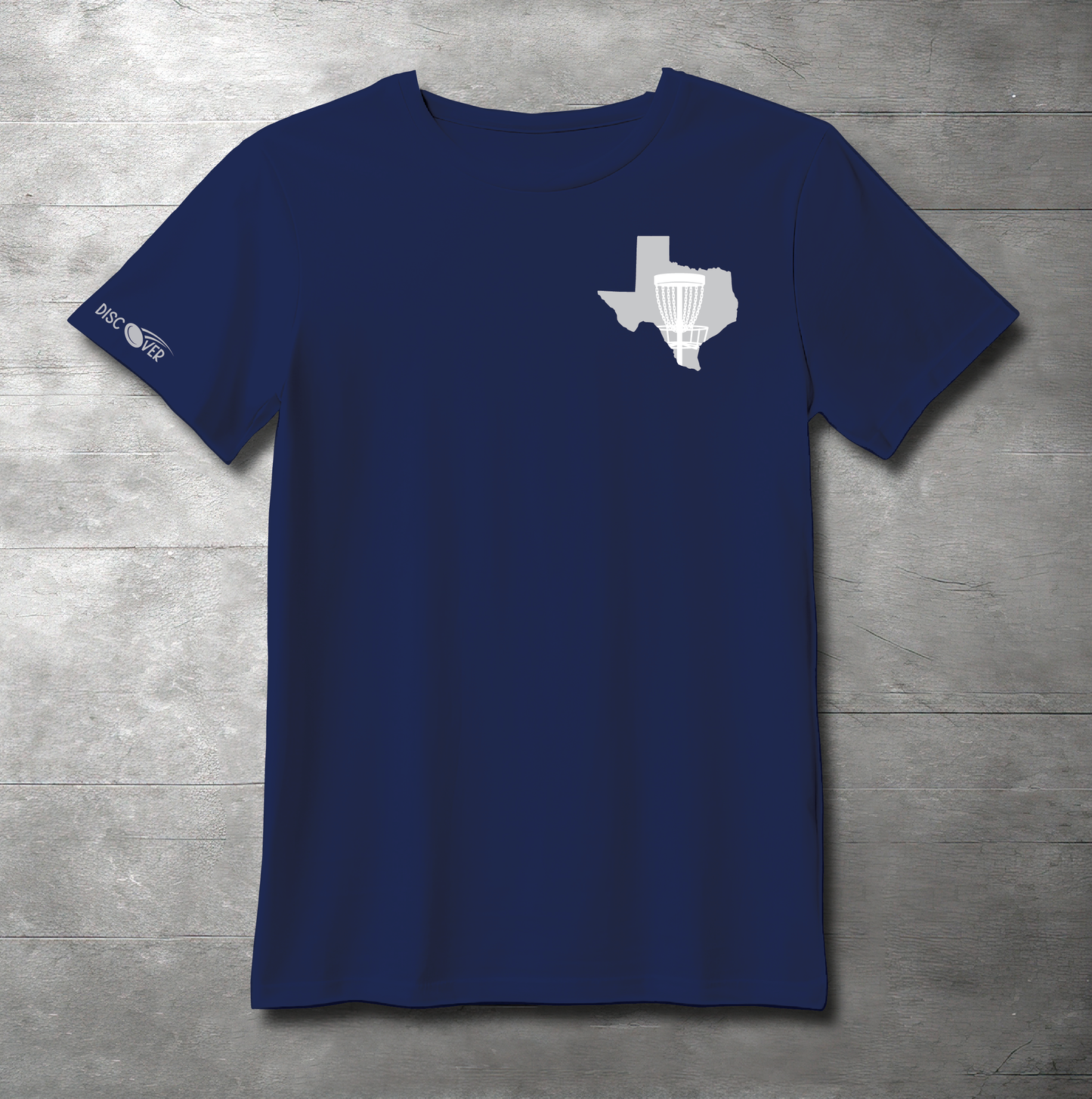 Texas State Basket Disc Golf T-shirt