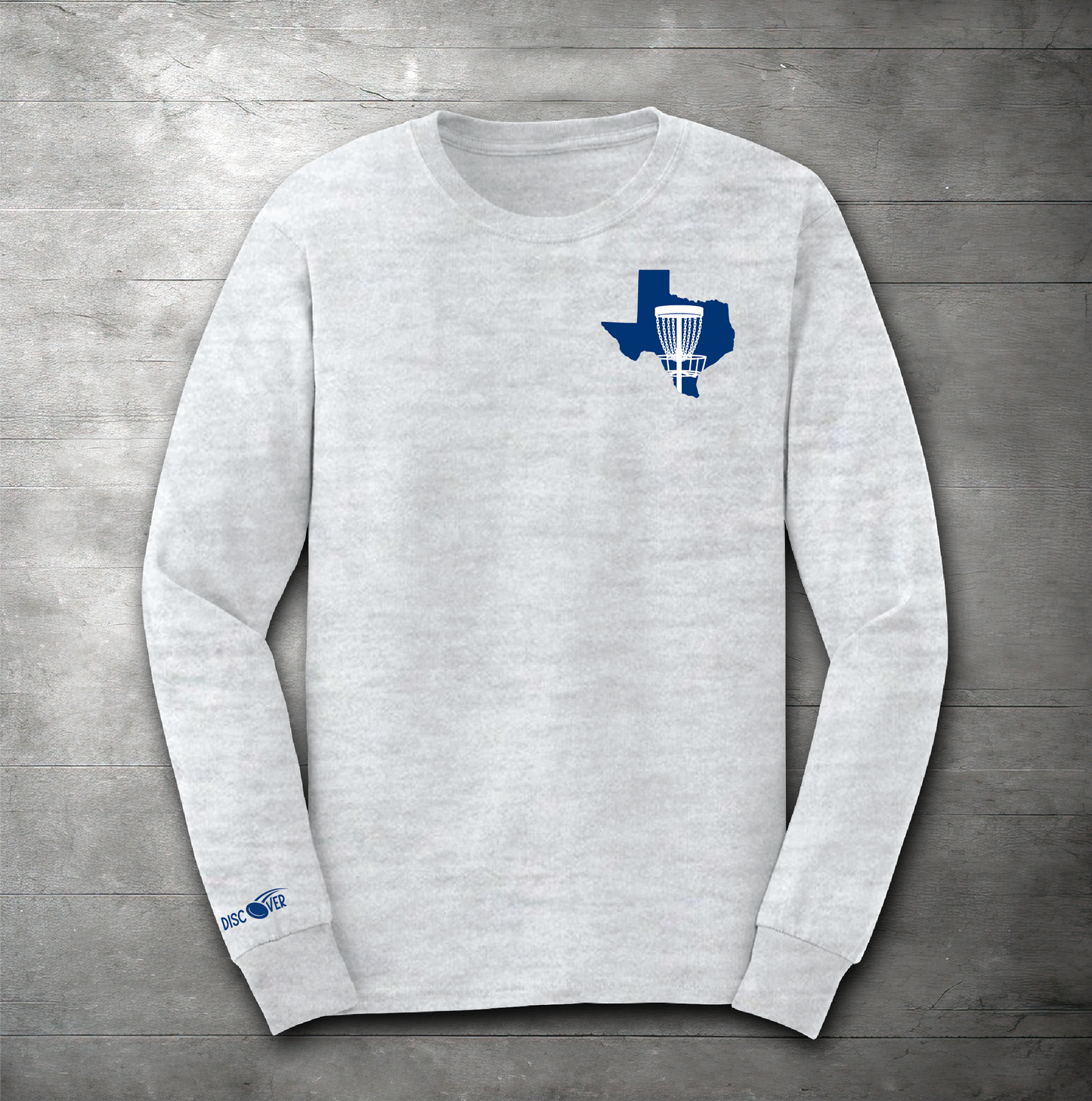 Texas State Basket Disc Golf Long Sleeve