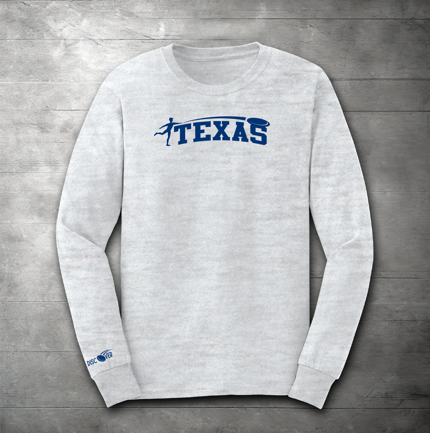 Texas State Throw Disc Golf Long Sleeve
