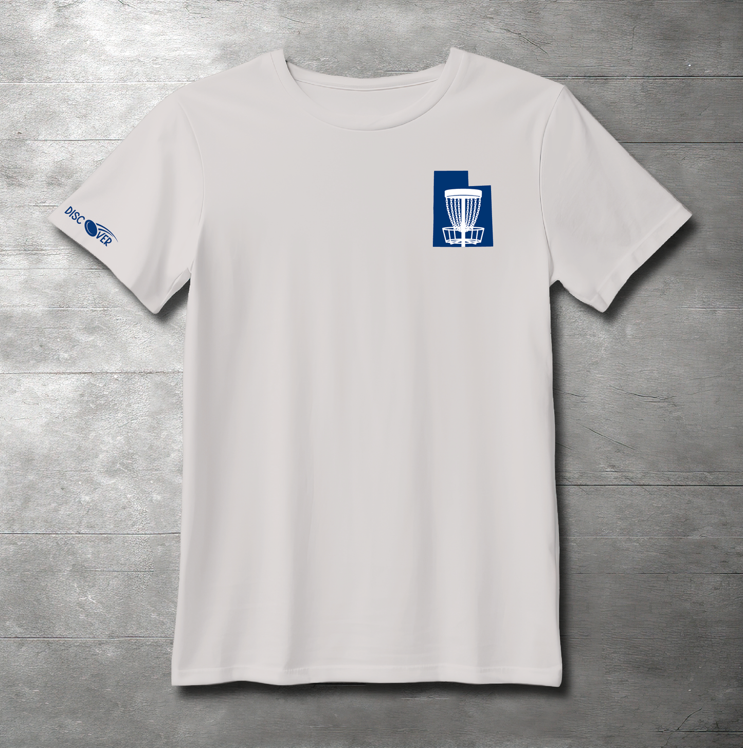 Utah State Basket Disc Golf T-shirt