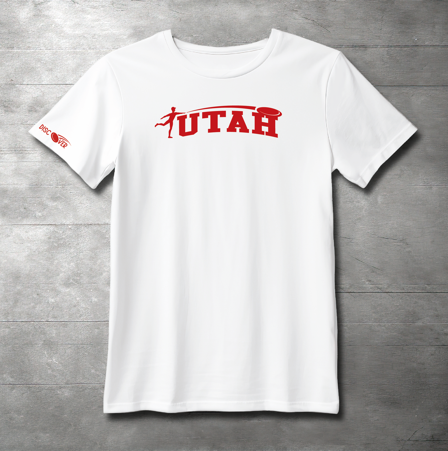 Utah State Throw Disc Golf T-shirt