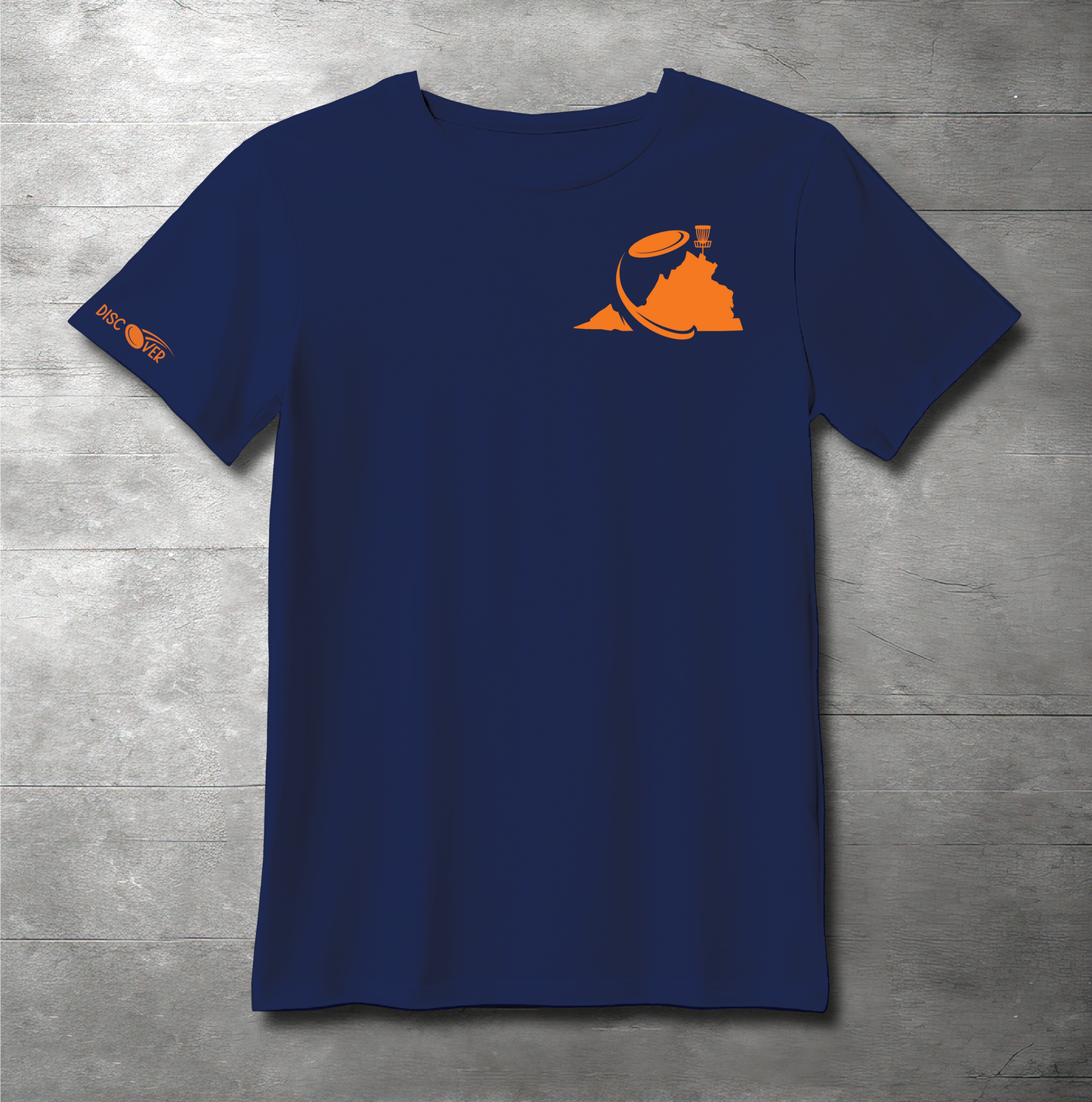 Virginia State Disc Golf T-shirt