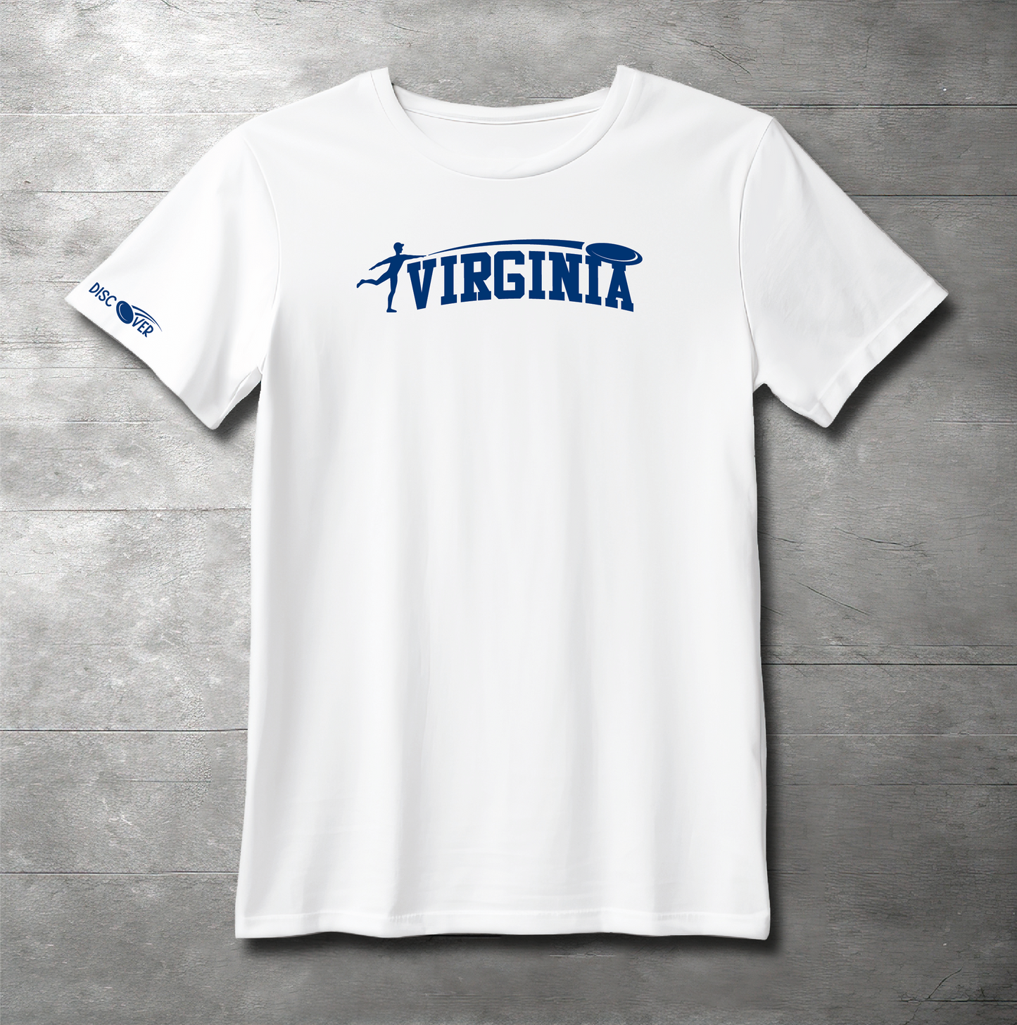 Virginia State Throw Disc Golf T-shirt