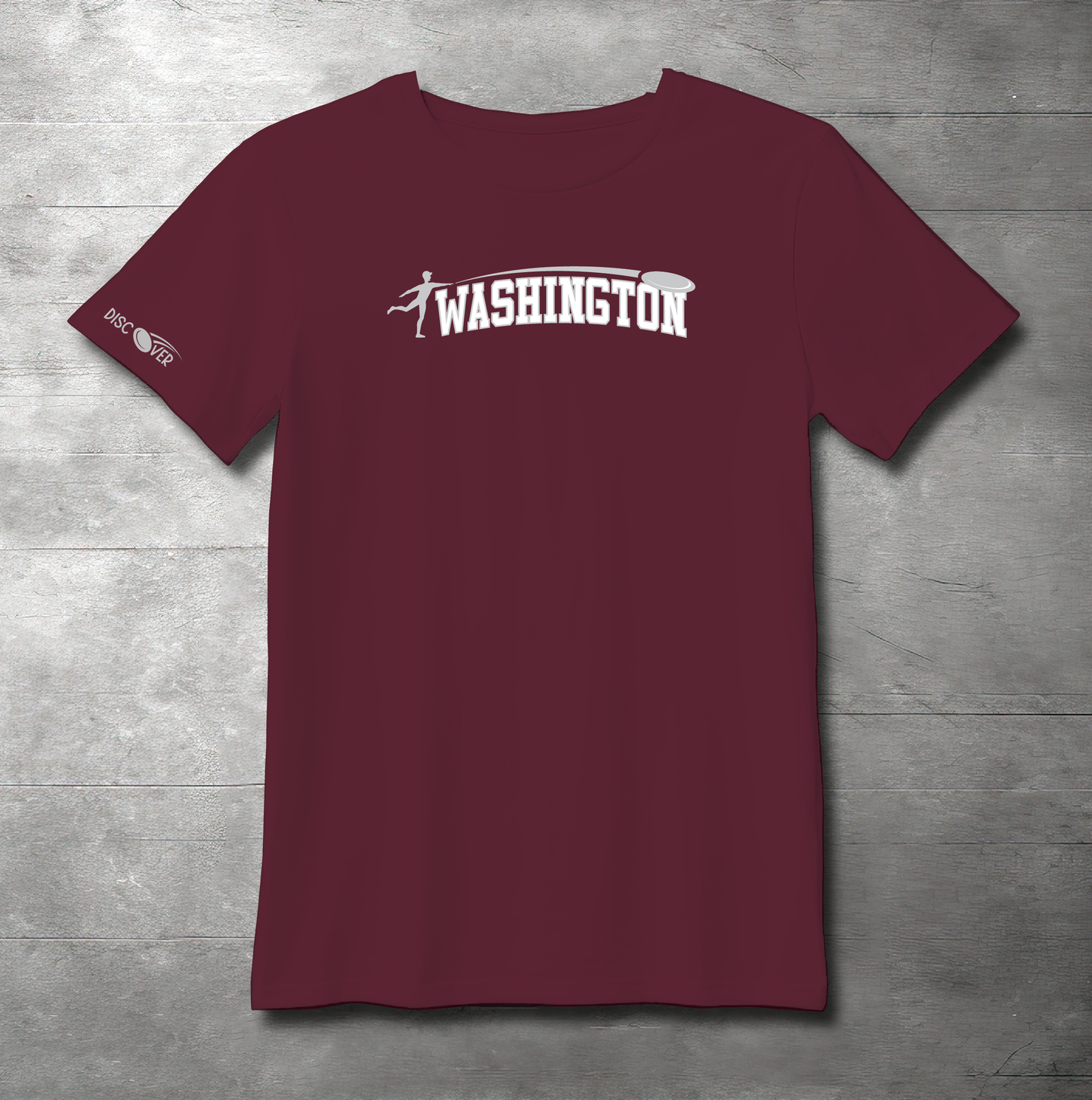 Washington State Throw Disc Golf T-shirt