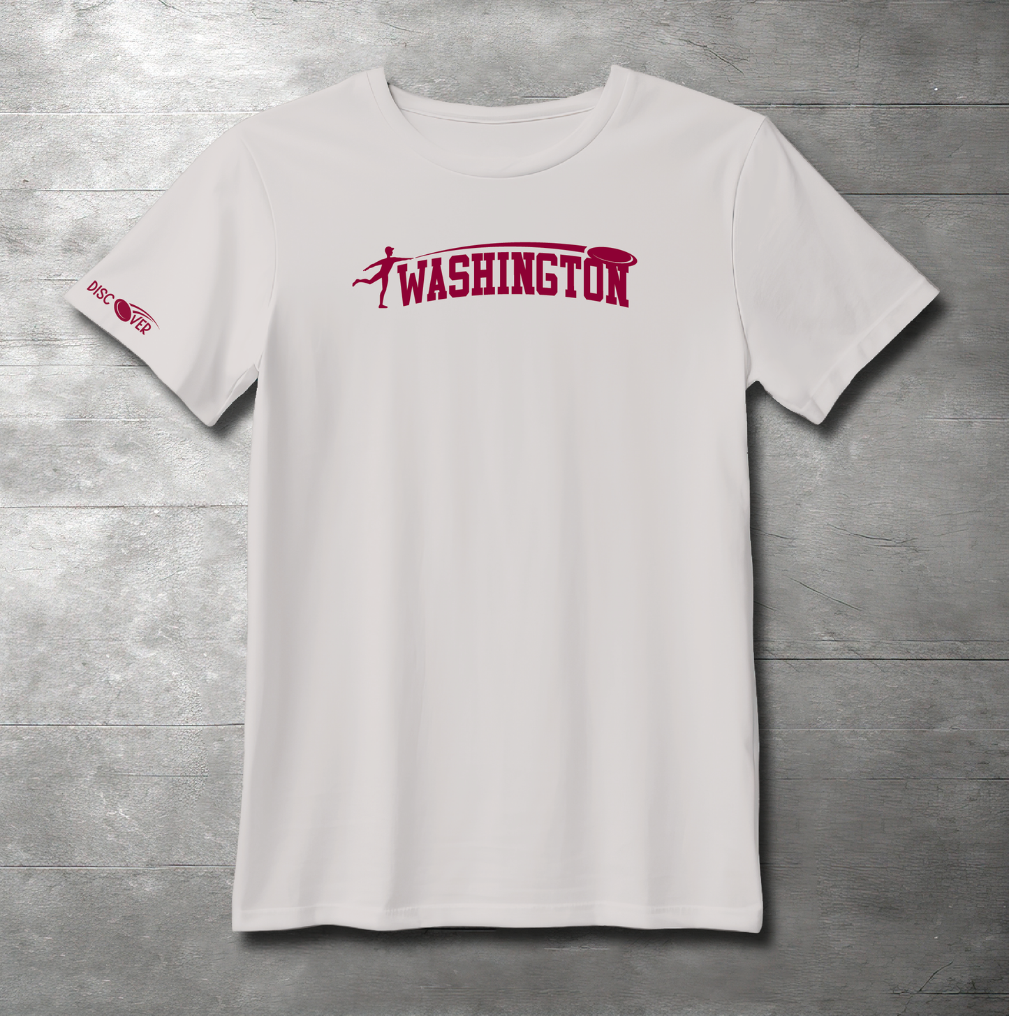Washington State Throw Disc Golf T-shirt