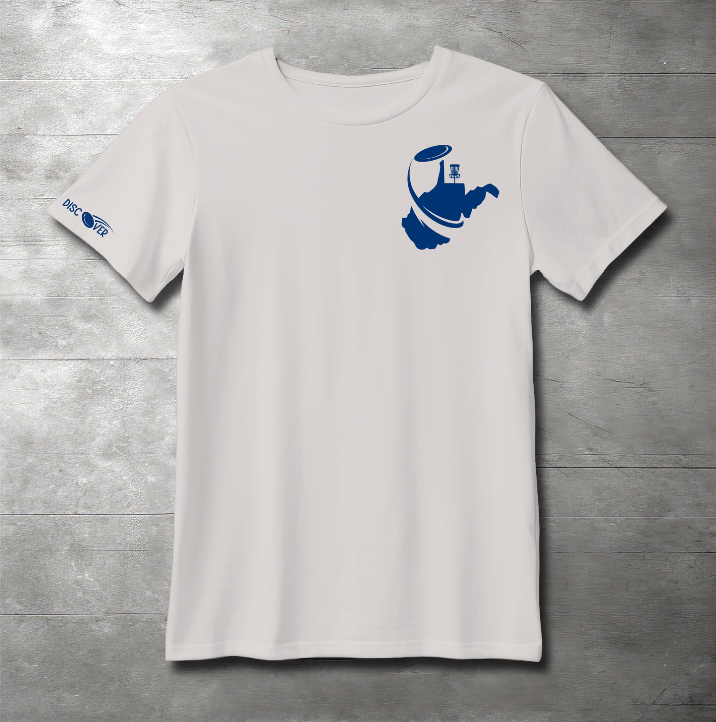 West Virginia State Disc Golf T-shirt