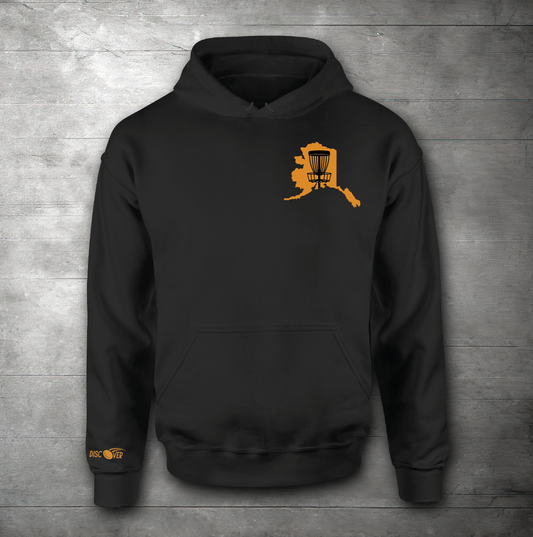 Alaska State Basket Disc Golf Sweatshirt