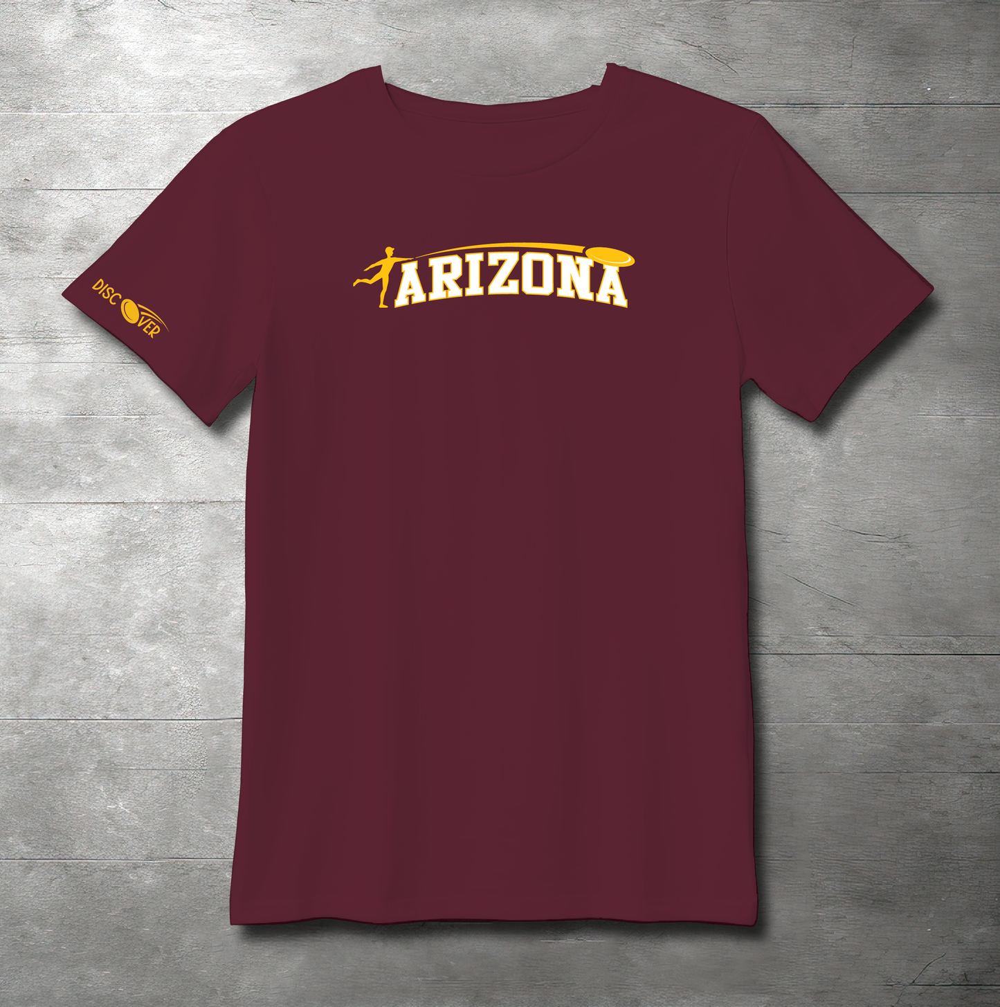 Arizona State Throw Disc Golf T-shirt