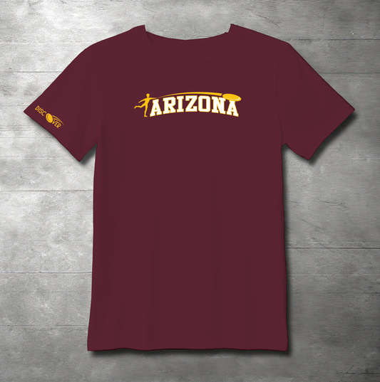 Arizona State Throw Disc Golf T-shirt