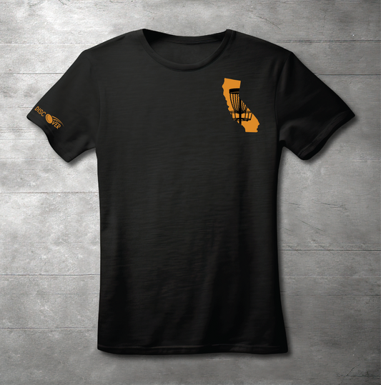 California State Basket Disc Golf T-shirt